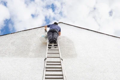 Peinture extérieure à Bernouil — façades et ravalement